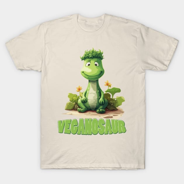 Just a Veganosaur T-Shirt by Dmytro